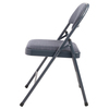 Commercialine Fabric Padded Folding Chair, Star Trail Blue, PK4 974